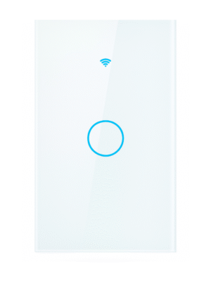Interruptor de Luz de Pared Inteligente WiFi 1 Vía – Blanco