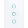 Interruptor de Luz de Pared Inteligente WiFi 3 Vías – Blanco
