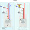 Interruptor de Luz de Pared Inteligente WiFi 2 Vías – Negro elegante